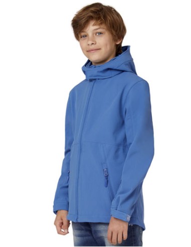 BetC-JK969-Kids Hooded Softshell Jacket